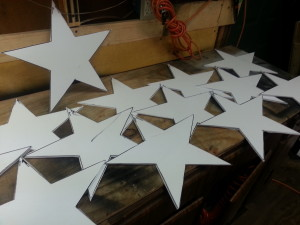 13 Coro stars cut out!