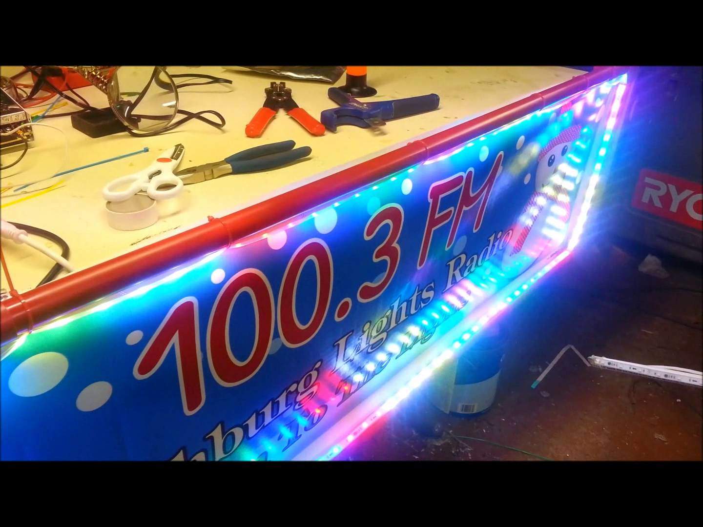 New Radio Sign RGB