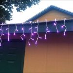 RGB Icicle lights Test