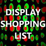 DISPLAY SHOPPING LIST