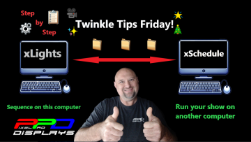 🌟Twinkle Tips Friday: 💡 Run your xLights Show 🖥️➡️🖥️on a Different Computer